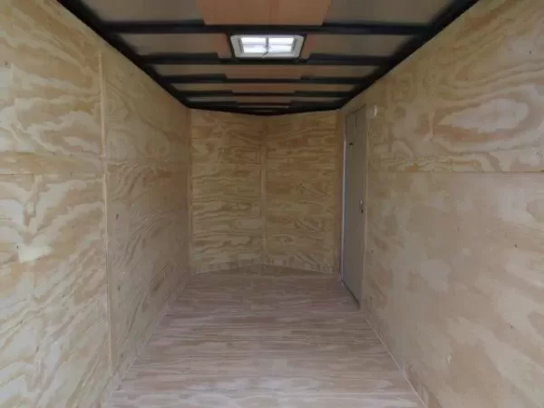 Covered Wagon 6x12 Enclosed Cargo Trailer w Rear Ramp Door 2 Covered Wagon 6x12 Enclosed Cargo Trailer w Rear Ramp Door - Image 2