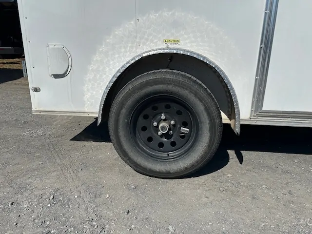 NewUsed 2023 Fast Cargo 5x8 Enclosed Trailer w Barn Doors 4 NewUsed 2023 Fast Cargo 5x8 Enclosed Trailer w Barn Doors - Image 4