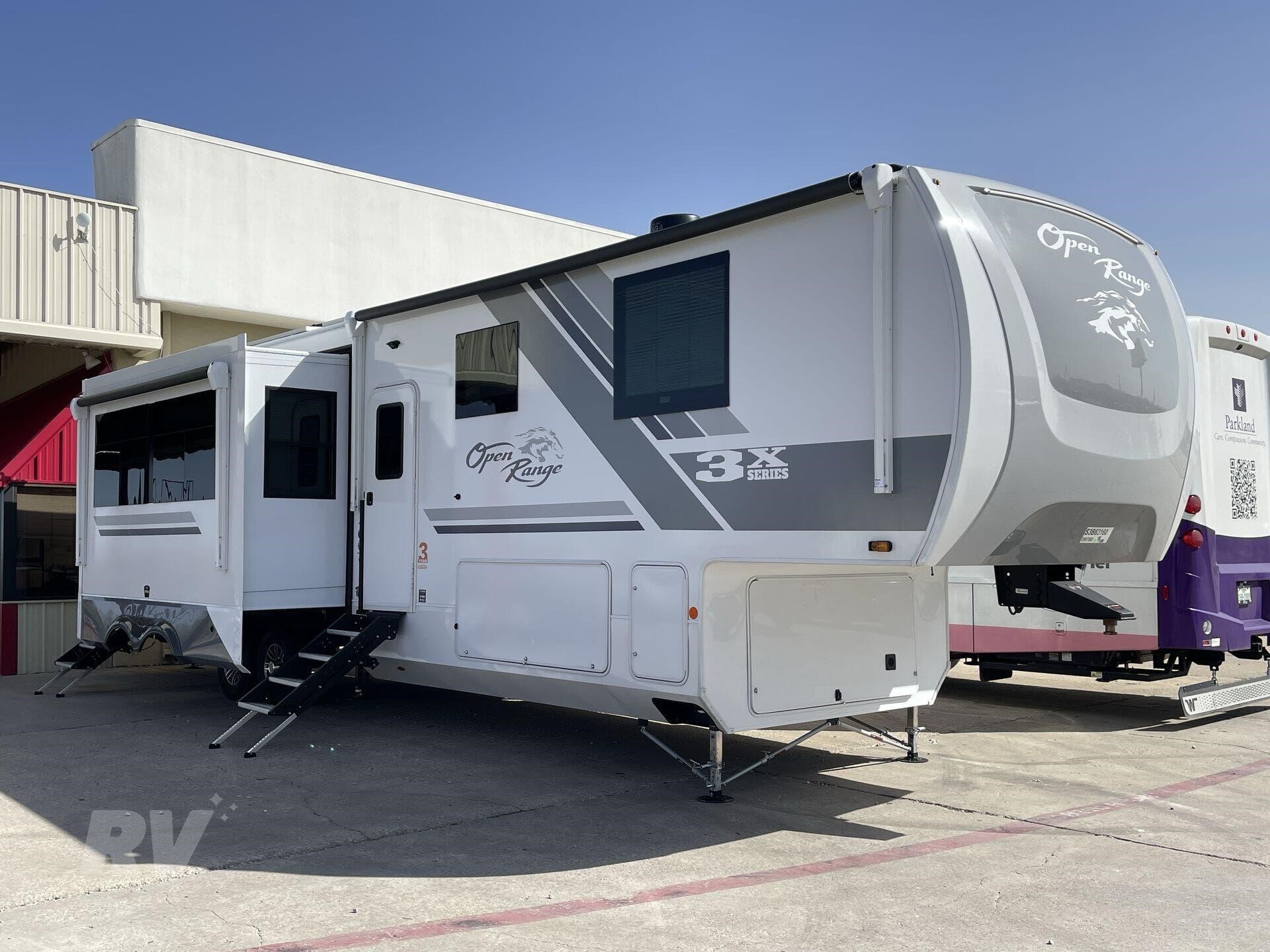 New 2025 Highland Ridge Open Range 3X 390TBS Bunkhouse 5th Wheel 1 New 2025 Highland Ridge Open Range 3X 390TBS Bunkhouse 5th Wheel