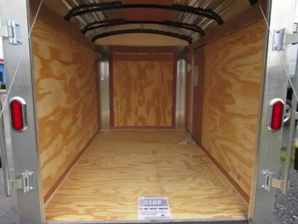 Carry On 5x8 Enclosed Cargo Trailer w Rear Ramp Door 2 Carry On 5x8 Enclosed Cargo Trailer w Rear Ramp Door - Image 2