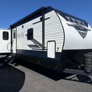 New 2025 Palomino Puma 31RLQS Rear Living Travel Trailer