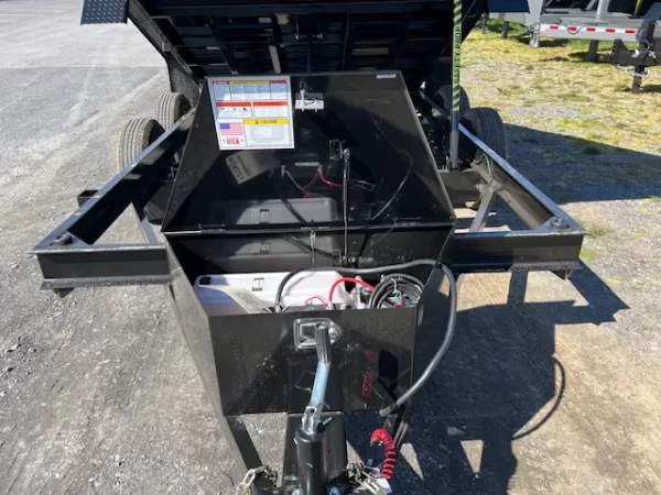 BWise 7x12 Dump Trailer w Combo Gate & Ladder Ramps (10K GVWR) 2 BWise 7x12 Dump Trailer w Combo Gate & Ladder Ramps (10K GVWR) - Image 2