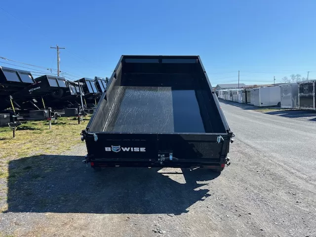 BWise 7x12 Dump Trailer w Combo Gate & Ladder Ramps (10K GVWR) 3 BWise 7x12 Dump Trailer w Combo Gate & Ladder Ramps (10K GVWR) - Image 3