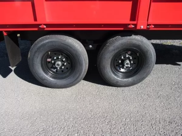 BWise 7x14 Deckover Dump Trailer w Fold Down Sides (14K GVWR) 5 BWise 7x14 Deckover Dump Trailer w Fold Down Sides (14K GVWR) - Image 5