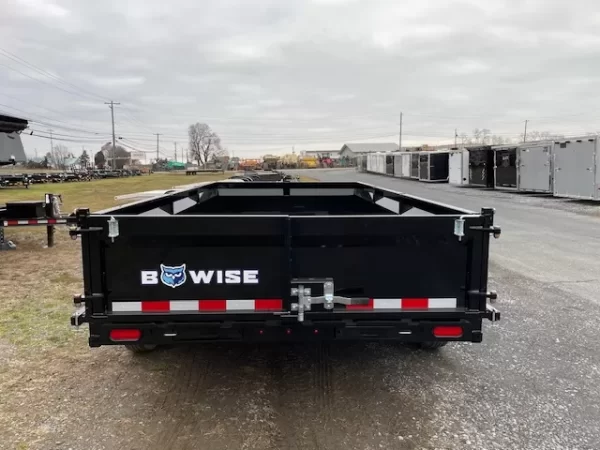 BWise 7x14 Low Profile Dump Trailer w Adjustable Coupler (14K) 4 BWise 7x14 Low Profile Dump Trailer w Adjustable Coupler (14K) - Image 4