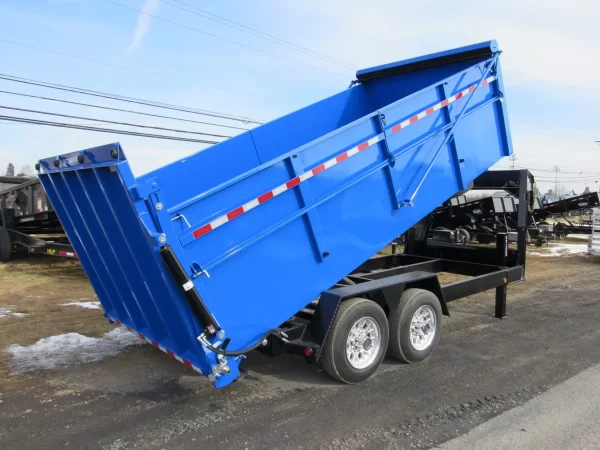 BWise 7x16 Heavy Duty Gooseneck Dump Trailer (21K GVWR) 2 BWise 7x16 Heavy Duty Gooseneck Dump Trailer (21K GVWR) - Image 2