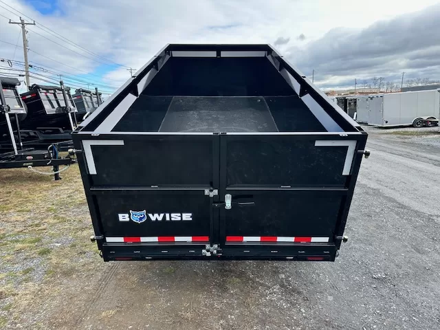BWise 7x16 Gooseneck High Side Dump Trailer (16K GVWR) 2 BWise 7x16 Gooseneck High Side Dump Trailer (16K GVWR) - Image 2