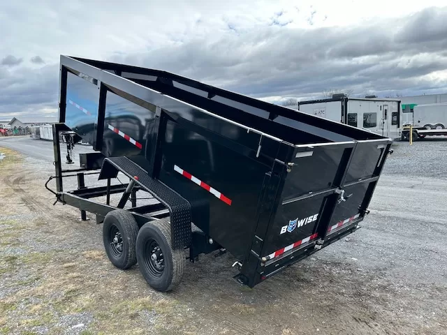 BWise 7x16 Gooseneck High Side Dump Trailer (16K GVWR) 3 BWise 7x16 Gooseneck High Side Dump Trailer (16K GVWR) - Image 3