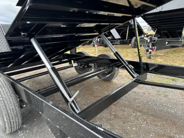 BWise 7x16 Gooseneck High Side Dump Trailer (16K GVWR) 4 BWise 7x16 Gooseneck High Side Dump Trailer (16K GVWR) - Image 4