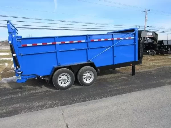 BWise 7x16 Heavy Duty Gooseneck Dump Trailer (21K GVWR) 6 BWise 7x16 Heavy Duty Gooseneck Dump Trailer (21K GVWR) - Image 6