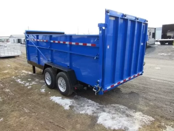 BWise 7x16 Heavy Duty Gooseneck Dump Trailer (21K GVWR) 4 BWise 7x16 Heavy Duty Gooseneck Dump Trailer (21K GVWR) - Image 4