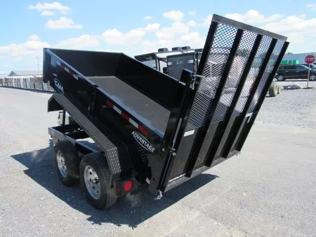 CAM Superline 5x10 Dump Trailer w Landscape Gate (5K GVWR) 3 CAM Superline 5x10 Dump Trailer w Landscape Gate (5K GVWR) - Image 3