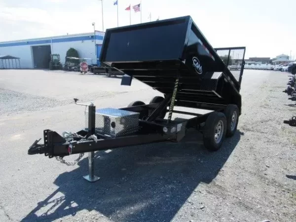 CAM Superline 5x10 Dump Trailer w Landscape Gate (5K GVWR) 4 CAM Superline 5x10 Dump Trailer w Landscape Gate (5K GVWR) - Image 4