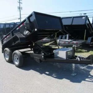 CAM Superline 5x10 Dump Trailer w Landscape Gate (5K GVWR)