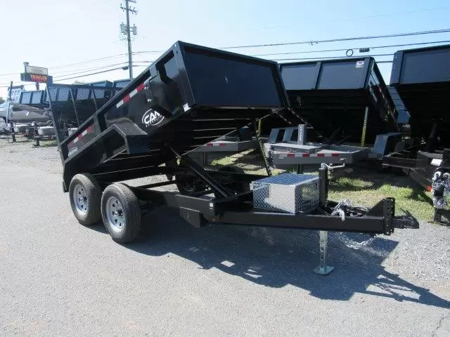 CAM Superline 5x10 Dump Trailer w Landscape Gate (5K GVWR) 1 CAM Superline 5x10 Dump Trailer w Landscape Gate (5K GVWR)