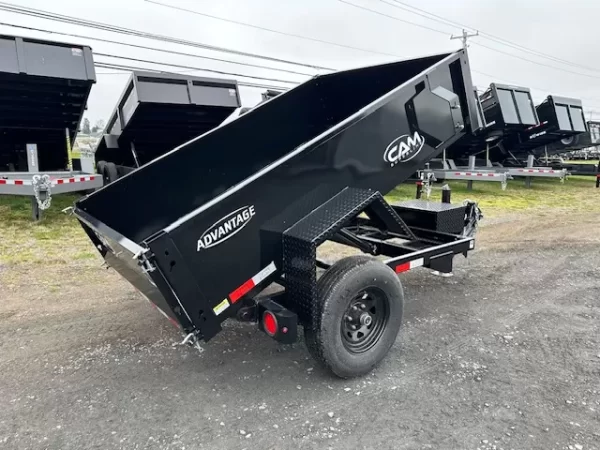 CAM Superline 5x8 Dump Trailer w Spreader Gate (5K GVWR) 4 CAM Superline 5x8 Dump Trailer w Spreader Gate (5K GVWR) - Image 4