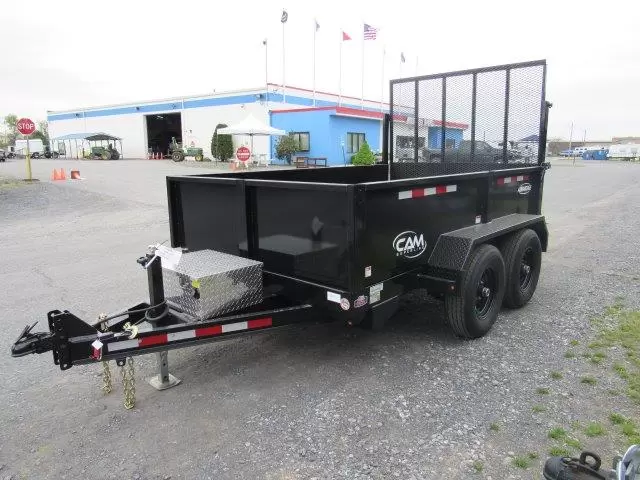 CAM Superline 6x10 Dump Trailer w Landscape Gate (10K GVWR) 3 CAM Superline 6x10 Dump Trailer w Landscape Gate (10K GVWR) - Image 3