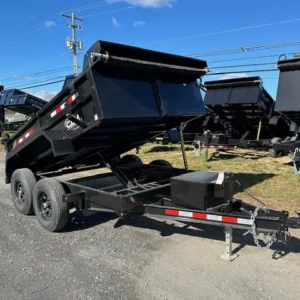 CAM Superline 6x10 Dump Trailer w Ladder Ramps (10K GVWR)