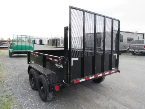CAM Superline 6x10 Dump Trailer w Landscape Gate (10K GVWR) 2 CAM Superline 6x10 Dump Trailer w Landscape Gate (10K GVWR) - Image 2