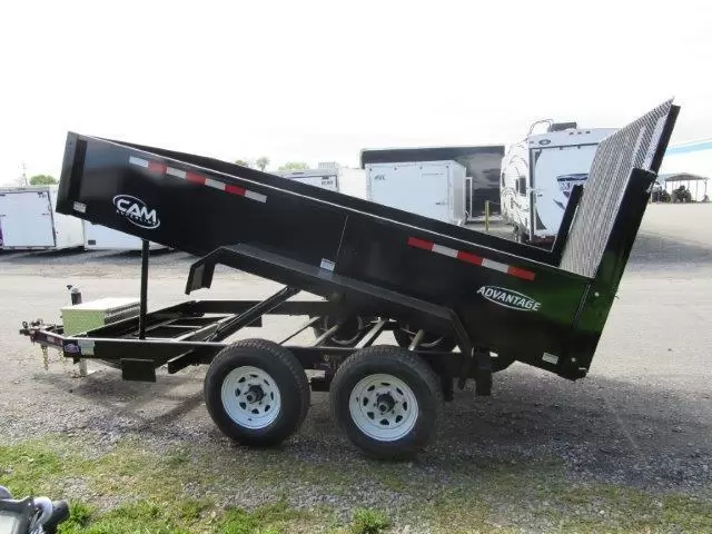CAM Superline 6x12 Dump Trailer w Landscape Ramp Gate (12K) 4 CAM Superline 6x12 Dump Trailer w Landscape Ramp Gate (12K) - Image 4