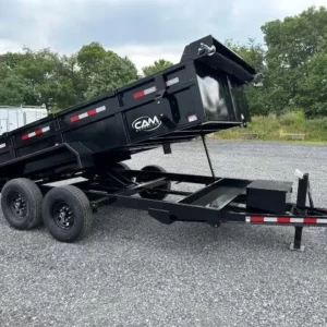 CAM Superline 7x14 HD Low Profile Dump Trailer (14K GVWR)
