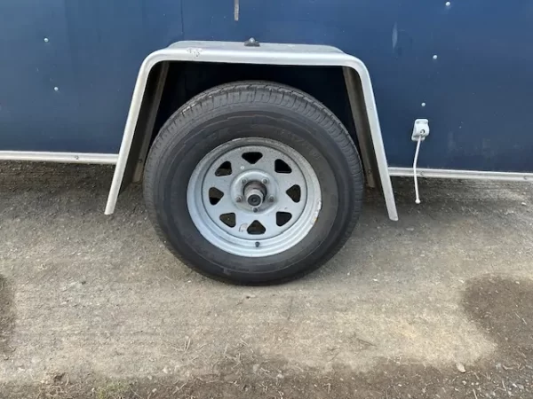 Used 2018 Haulmark 6x12 Enclosed Cargo Trailer w Barn Doors 4 Used 2018 Haulmark 6x12 Enclosed Cargo Trailer w Barn Doors - Image 4