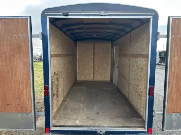 Used 2018 Haulmark 6x12 Enclosed Cargo Trailer w Barn Doors 2 Used 2018 Haulmark 6x12 Enclosed Cargo Trailer w Barn Doors - Image 2