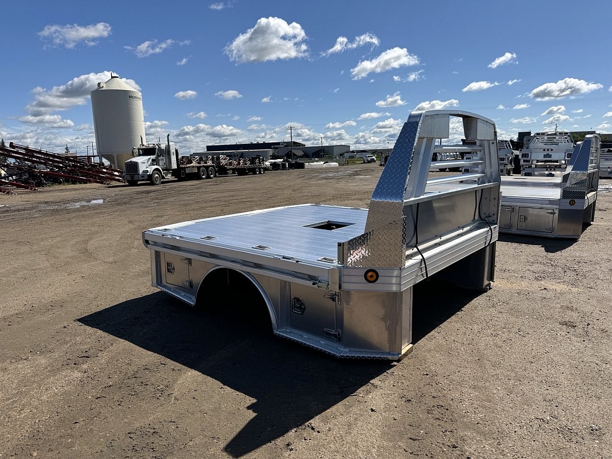 Hillsboro 4000 Aluminum Flatbed w/ Toolboxes (8'x8.5') | Ford/GM 2 Hillsboro 4000 Aluminum Flatbed w/ Toolboxes (8'x8.5') | Ford/GM - Image 2