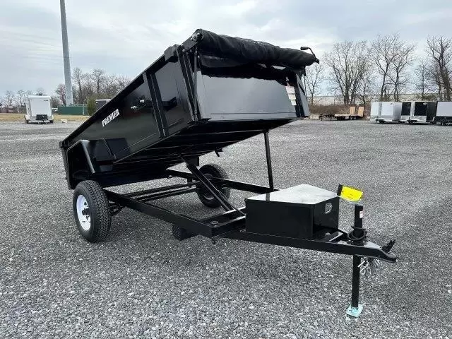 Premier 5x10 Low Profile Dump Trailer w Spreader Gate (5K) 1 Premier 5x10 Low Profile Dump Trailer w Spreader Gate (5K)