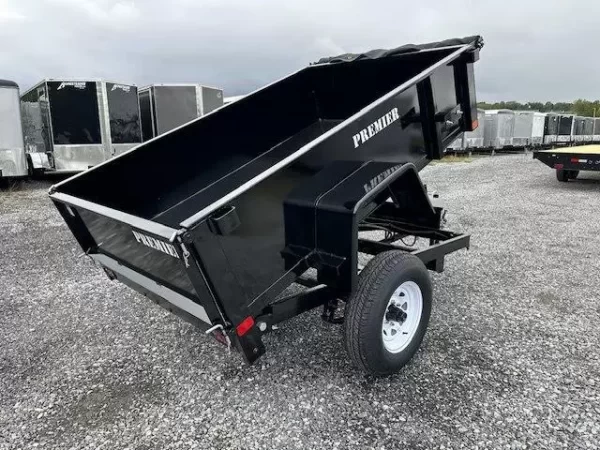 Premier 5x8 Low Profile Dump Trailer w/ Spreader Gate (5K) 4 Premier 5x8 Low Profile Dump Trailer w/ Spreader Gate (5K) - Image 4
