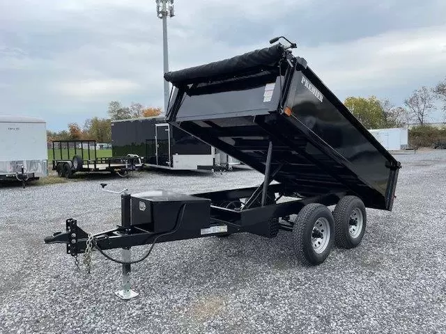 Premier 6x10 Deckover Dump Trailer (9,990 GVWR) w Spreader Gate 3 Premier 6x10 Deckover Dump Trailer (9,990 GVWR) w Spreader Gate - Image 3
