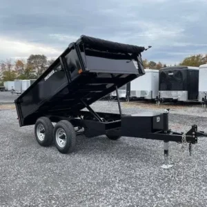 Premier 6x10 Deckover Dump Trailer (9,990 GVWR) w Spreader Gate
