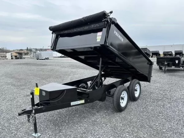 Premier 6x10 Deckover Dump Trailer w Spreader Gate (10K) 3 Premier 6x10 Deckover Dump Trailer w Spreader Gate (10K) - Image 3