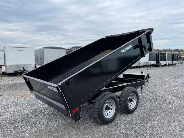 Premier 6x10 Deckover Dump Trailer (9,990 GVWR) w Spreader Gate 2 Premier 6x10 Deckover Dump Trailer (9,990 GVWR) w Spreader Gate - Image 2