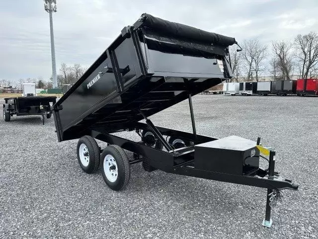 Premier 6x10 Deckover Dump Trailer w Spreader Gate (10K) 7 Premier 6x10 Deckover Dump Trailer w Spreader Gate (10K) - Image 7