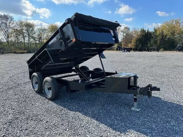 Premier 6x10 Dump Trailer (10K GVWR) w Combo Spreader Gate 6 Premier 6x10 Dump Trailer (10K GVWR) w Combo Spreader Gate - Image 6