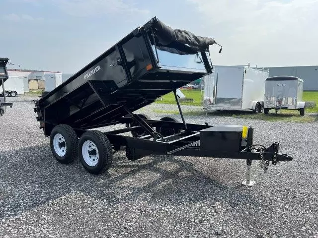 Premier 6x10 Low Profile Dump Trailer w/ Ladder Ramps (10K) 6 Premier 6x10 Low Profile Dump Trailer w/ Ladder Ramps (10K) - Image 6