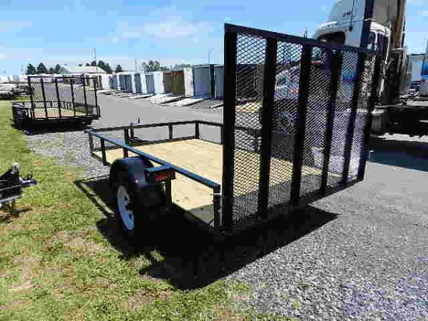 Premier 6x10 Utility Trailer w Mesh Ramp Gate (2,990 GVWR) 1 Premier 6x10 Utility Trailer w Mesh Ramp Gate (2,990 GVWR)