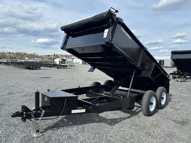 Premier 6x12 Low Profile Dump Trailer w Ladder Ramps (12K) 5 Premier 6x12 Low Profile Dump Trailer w Ladder Ramps (12K) - Image 5