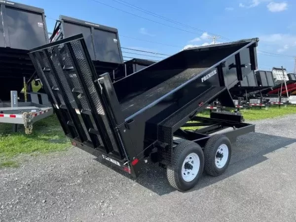 Premier 6x12 Low Profile Dump Trailer w Landscape Ramp (12K) 2 Premier 6x12 Low Profile Dump Trailer w Landscape Ramp (12K) - Image 2