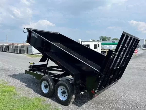 Premier 6x12 Low Profile Dump Trailer w Landscape Ramp (12K) 4 Premier 6x12 Low Profile Dump Trailer w Landscape Ramp (12K) - Image 4
