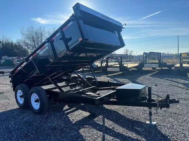 Premier 7x12 Low Profile Dump Trailer (12,000 lbs GVW) 1 Premier 7x12 Low Profile Dump Trailer (12,000 lbs GVW)