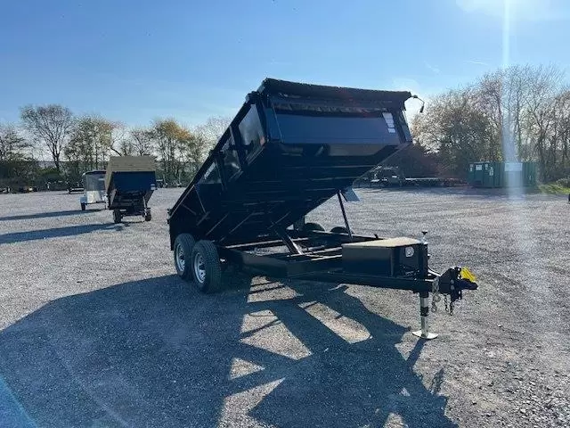 Premier 7x12 Low Profile Dump Trailer w Combo Gate & Ramps (14K) 1 Premier 7x12 Low Profile Dump Trailer w Combo Gate & Ramps (14K)