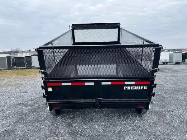 Premier 7x12 High Side Dump Trailer w Combo Gate & Ramps (14K) 5 Premier 7x12 High Side Dump Trailer w Combo Gate & Ramps (14K) - Image 5