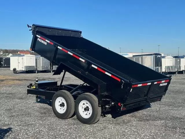 Premier 7x12 Low Profile Dump Trailer (12,000 lbs GVW) 6 Premier 7x12 Low Profile Dump Trailer (12,000 lbs GVW) - Image 6
