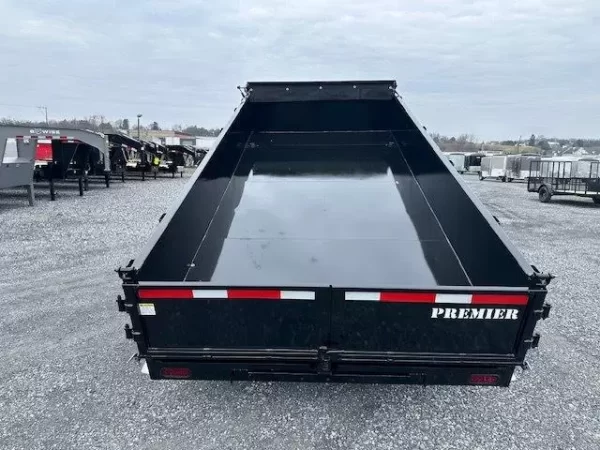 Premier 7x14 Low Profile Dump Trailer w Combo Gate & Ramps (14K) 4 Premier 7x14 Low Profile Dump Trailer w Combo Gate & Ramps (14K) - Image 4