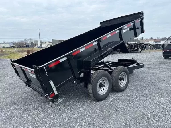 Premier 7x14 Low Profile Dump Trailer w Combo Gate & Ramps (14K) 1 Premier 7x14 Low Profile Dump Trailer w Combo Gate & Ramps (14K)