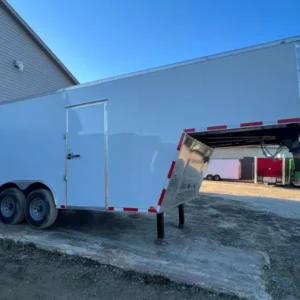 White Gooseneck Trailers For Sale - Heavy Duty GN Hauling