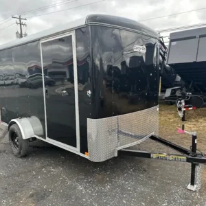Ding & Dent Carry-On 6x12 Enclosed Trailer w Rear Ramp Door