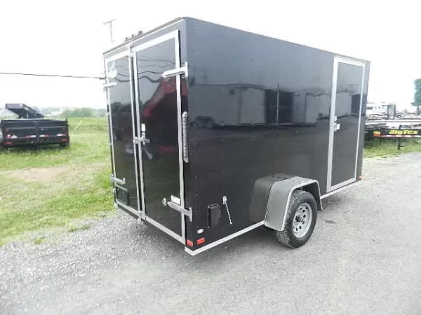 Covered Wagon 6x12 Enclosed Trailer w/ Barn Doors & 6" Added Height 2 Covered Wagon 6x12 Enclosed Trailer w/ Barn Doors & 6" Added Height - Image 2